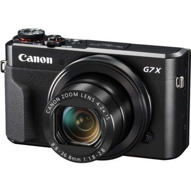 Canon PowerShot G7 X Mark II compact camera - Black Canon PowerShot G7 X Mark II compact camera - Black