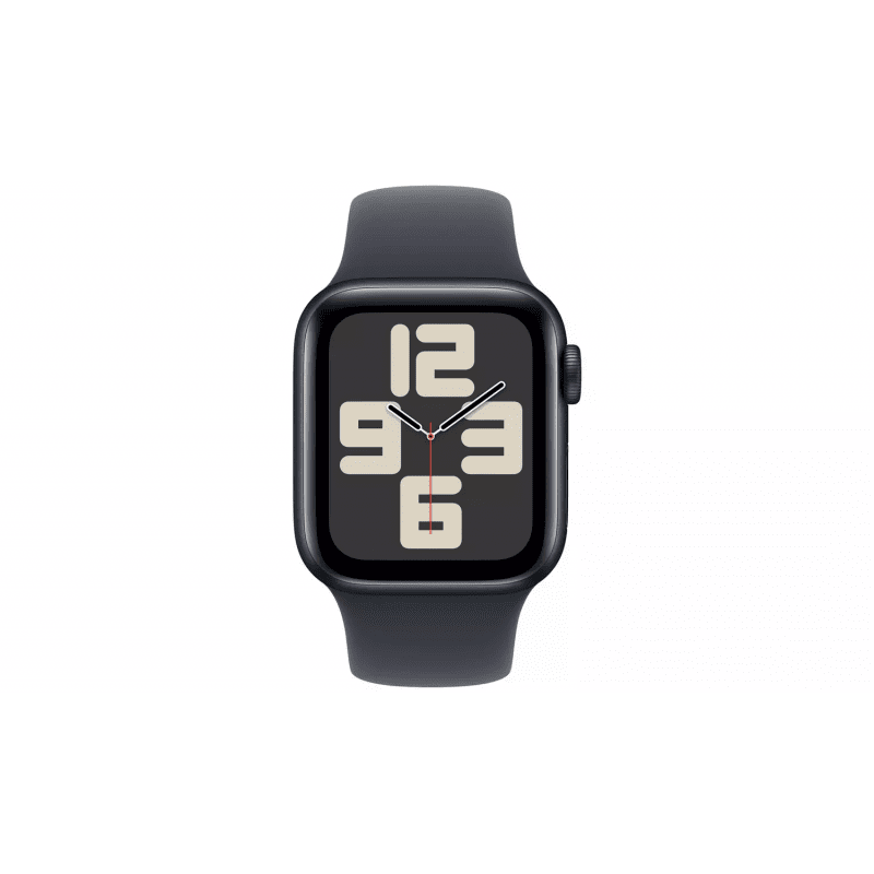 Apple Watch SE 2024 2nd Generation (GPS, 40mm) - Midnight Aluminium Case with S/M Midnight Sport Band Apple Watch SE 2024 2nd Generation (GPS, 40mm) - Midnight Aluminium Case with S/M Midnight Sport Band