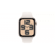 Apple Watch SE 2024 2nd Generation (GPS, 40mm) - Starlight Aluminium Case with S/M Starlight Sport Band