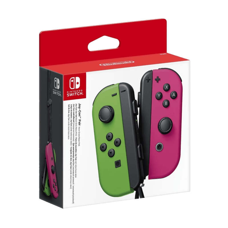Nintendo Switch Joy-Con (Left & Right, Wireless) - Neon Pink/Neon Green Nintendo Switch Joy-Con (Left & Right, Wireless) - Neon Pink/Neon Green
