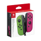Nintendo Switch Joy-Con (Left & Right, Wireless)  - Neon Pink/Neon Green