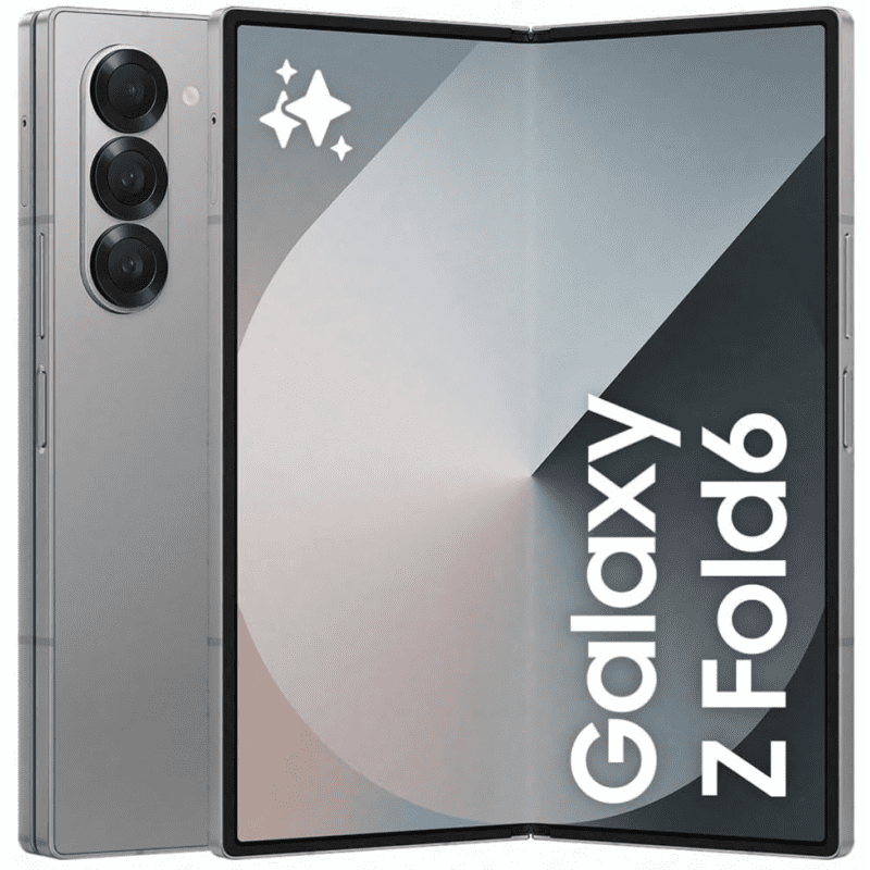 Samsung Galaxy Z Fold 6 Smartphone (12+512GB) - Silver Shadow Samsung Galaxy Z Fold 6 Smartphone (12+512GB) - Silver Shadow