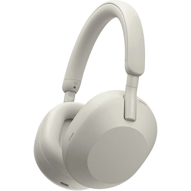 Sony WH-1000XM5 Wireless Noise Cancelling Headphones - Silver Sony WH-1000XM5 Wireless Noise Cancelling Headphones - Silver