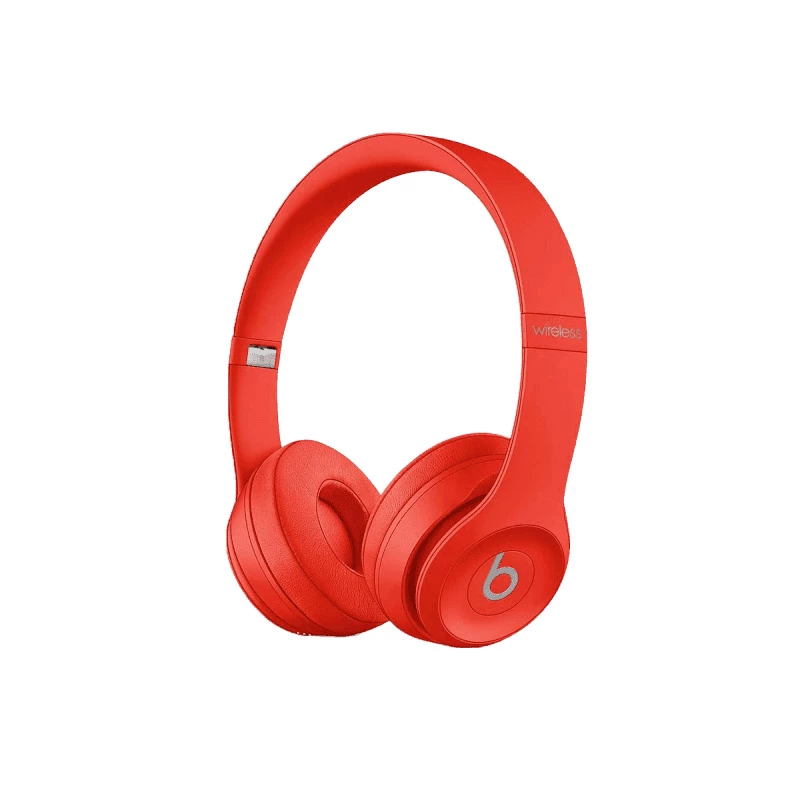 Beats Solo3 Wireless On-Ear Headphones with Mic/Remote - Red Beats Solo3 Wireless On-Ear Headphones with Mic/Remote - Red